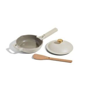 Open Box - Our Place -  Aluminum Ceramic Nonstick 1.2L Cookware  Cream